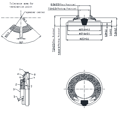 SWM-23R5.2-8B1.5R dimension drawing