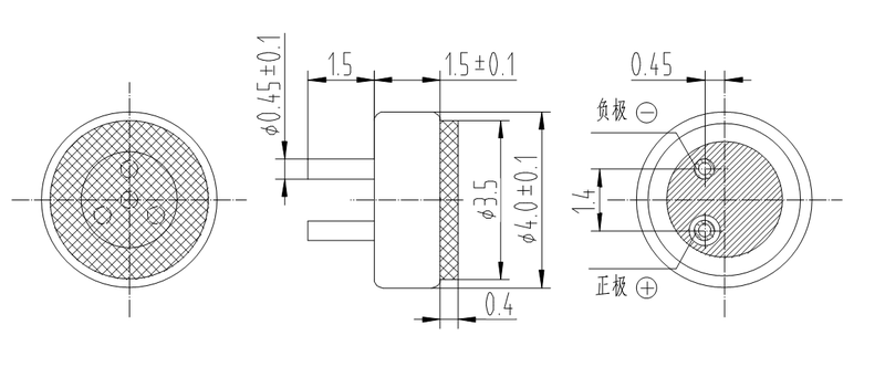 MWE-4015-543-OP-N dimension drawing
