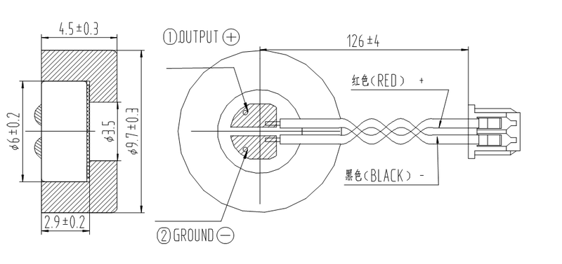 MWE-6027-622-OC dimension drawing