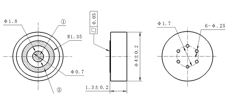 MWS-4013-603-OM dimension drawing