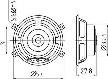 SWC-57R27.8-8F1R4H dimension drawing